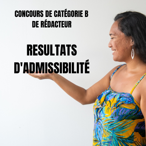 Concours De Catégorie B - Publication Des Résultats D'admissibilité ...