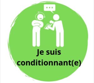 bouton conditionnant